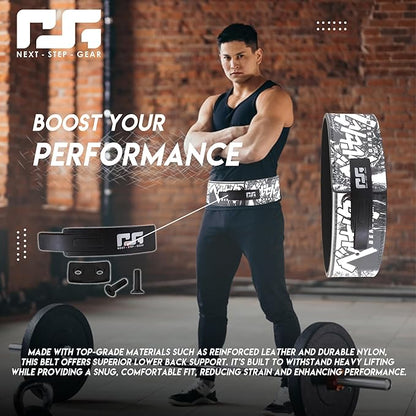 Anime Weight lifting belt Berserk Weightlifting Belt for Men & Women – Guts' Power Manga Gym Belt, Heavy Duty Powerlifting Belt for Squats, Deadlifts, and Gym Training – Ultimate Support & Comfort