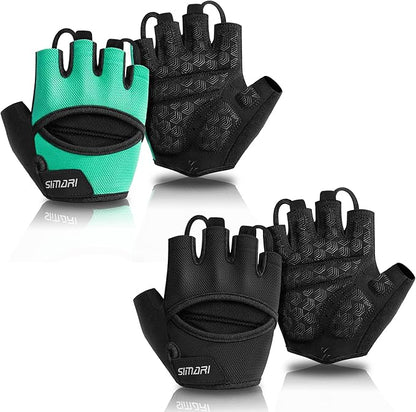 SIMARI Workout Gloves for Women Men with Full Palm Protection, Strong Grip, Cushion Impact, Breathable, Suitable for Gym Training, Kayaking, Weight Lifting, Exercise, Fitness, Cycling