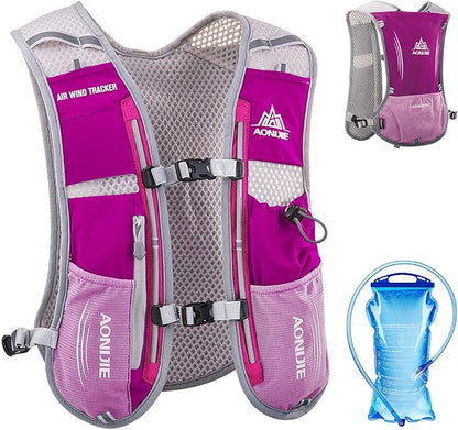 TRIWONDER Hydration Running Vest Backpack, Lightweight Water Pack for Men Women Hydration Backpack for Trail Race, Hiking, Cycling, Climbing, Camping, Jogging, Marathon