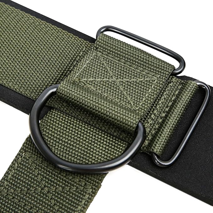 Neck Harness for Increases Neck Core Strength - Neck Exerciser with 30" Heavy Duty Steel Chain for Safely Lifting Weights Up to 280 lbs, Adjustable Head with Nylon Tether and 2 Carabiners