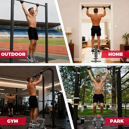ONETWOFIT Pull Up Assistance Machine 660 LBS, Multi-Function Adjustable Power Assist for Pull Up Bar/Power Tower/Dip Station/Gymnastic Bar, Home Gym Strength Training Fitness Equipment