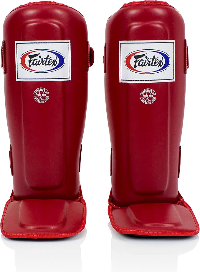 Fairtex SP3 Muay Thai Shin Guards for Men, Women, Kids | MMA Training, Kickboxing | Premium, Lightweight & Durable |Avoid shin splints During Training, Sparring