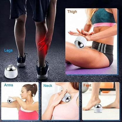 Massage Ice Roller Ball - Roller for Muscles Deep Tissue - Stays Cold for 6 Hours, Plantar Fasciitis Roller, Sports Fitness Relaxations Gift, Rapidly Relieve Muscle Pain and Tension