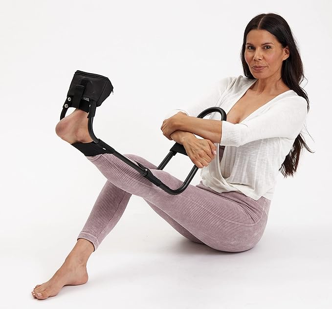 IdealStretch - Original Patented – Hamstring Stretcher, Lower Back Stretcher, Hip Stretcher, & Calf Stretcher - Knee Extension & Pain Relief