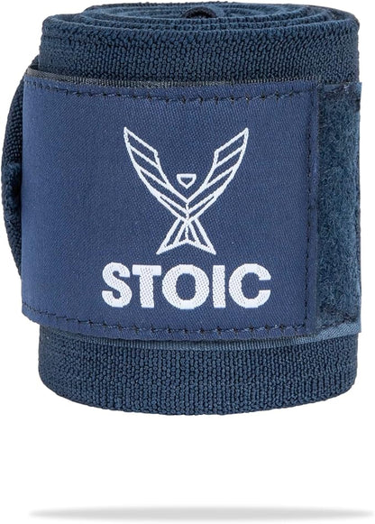 Stoic Wrist Wraps Weightlifting, Powerlifting, Cross Training, Bodybuilding with Thumb Loop. for Gym Workout, Men and Women Weight Lifting and Strength Training