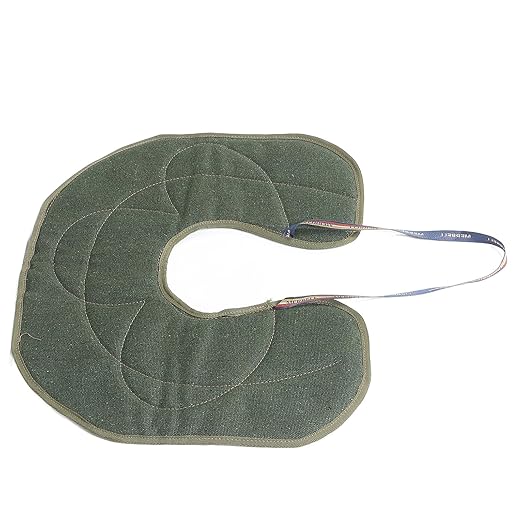 Barbell Shoulder Protective Pad for Squats and Hip Thrusts, Removable Green Cushion with Breathable Foam, Heavy Lifting Gym Shoulder Support Accessory