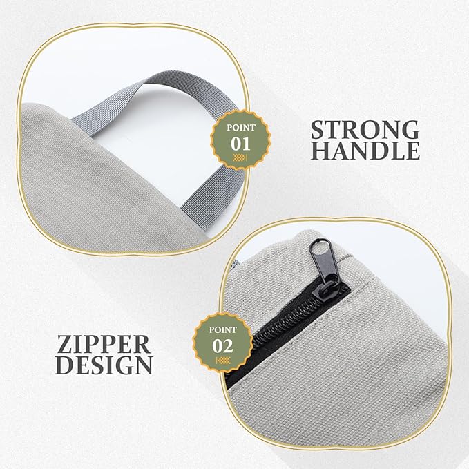 KICHOUSE Weight Training Bag Fitness Sandbags Canvas Slim Arm Sandbag for Workout and Yoga