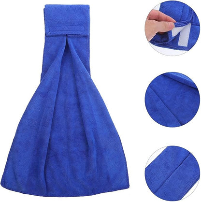 Portable Gym Towel for Women Men Sweat-Absorbing Fitness Towel Quick-Dry for Yoga Royal Blue