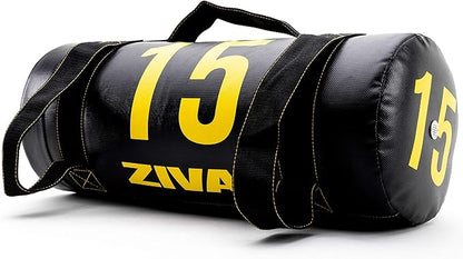 ZIVA Power Sandbag – Pre-Weighted Training Bag with Multiple Handles for Full-Body Strength & Conditioning – Heavy-Duty, No-Fill Needed (10–50 lb)