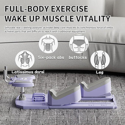 Crawling training machine,Spine Twist & Stretch Trainer,Twist Stretch Machine,3 Adjustable,Phone Holder,Detachable,for Home & Gym Use,Abdominal,Waist,and Core Training