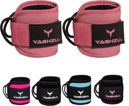 Ankle Straps for Cable Machines Women, Glute Kickback Cable Machine Attachments, Gym Ankle Cuffs, Wrist Cuffs for Workout, Leg Training Accessory, Fitness Gear for Home or Gym