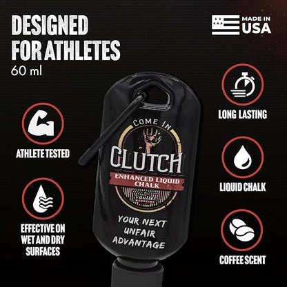 STYK Vaulter Magazine - Enhanced Liquid Chalk, No Mess, Work Out Chalk, Grip Boost, for Weightlifting, Gymnastics, Rock Climbing, Bodybuilding, Pole Vault, Crossfit, and More, Liquid Hand Chalk