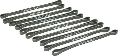 4KOR Fitness Resistance Loop Band Set, Perfect for Crossfit, Yoga, Physical Therapy, and Booty Building