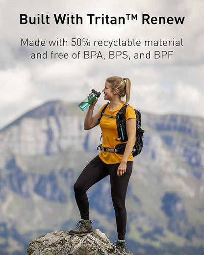 CamelBak Chute Mag BPA Free Water Bottle with Tritan Renew - Magnetic Cap Stows While Drinking