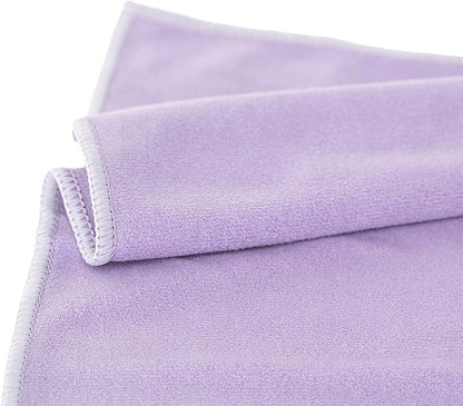 Shandali GoSweat Non-Slip Hot Yoga Towel with Super-Absorbent Soft Suede Microfiber in Many Colors, for Bikram Pilates and Yoga Mats.