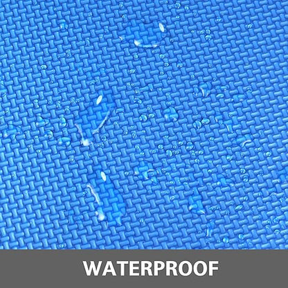 HOOPLE Extra Thick Kneeling Pad 1.5 Inch, Large Foam Kneeling Cushion for Gardening, Bathing, Exercise, Yoga & Garage Work, Waterproof Comfort Knee Mat for Gardeners & Home Use, Blue 17.5 x 11 x 1.5 Inches