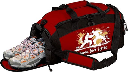 Personalized Martial Arts Duffel Bag – Custom Name Gym Bag for Karate, Taekwondo, Jiu Jitsu & MMA – Youth & Adult Training Gear Bag