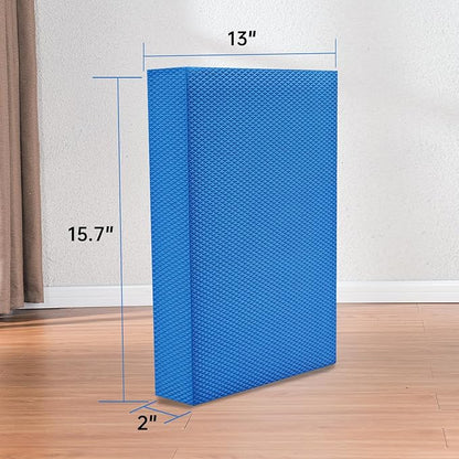 Exercise Balance Pad，High-Density Balance Foam Mat for Physical Therapy Equipment & Strength Stability Training, Slip Resistant TPE Mat for Yoga, Pilates, Meditation,Chair Cushion