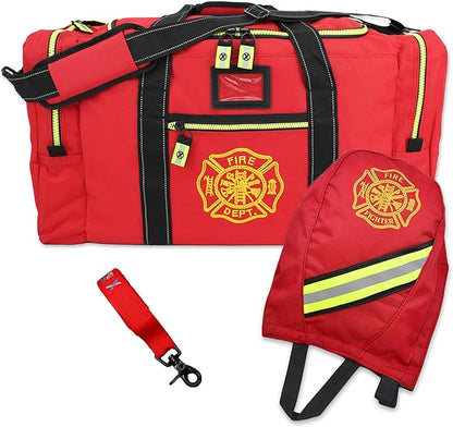 Lightning X Firefighter Turnout Gear Package - Gear Bag, SCBA Mask Bag, Fire Glove Strap, Shoulder Strap