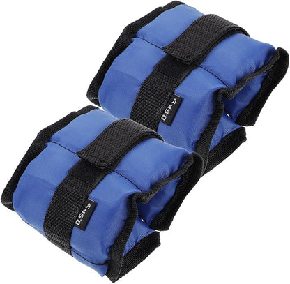 2pcs Adjustable Sandbag Wrist and Ankle Weights for Men and Women Each Enhance Endurance and Workout Intensity for Running Fitness Yoga Aerobics Home Training