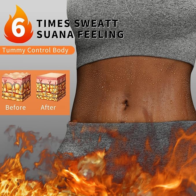 huiming Sauna Suit Waist Trimmer for Women Waist Trainer sweat band for stomach Belt Lower Belly Plus Size
