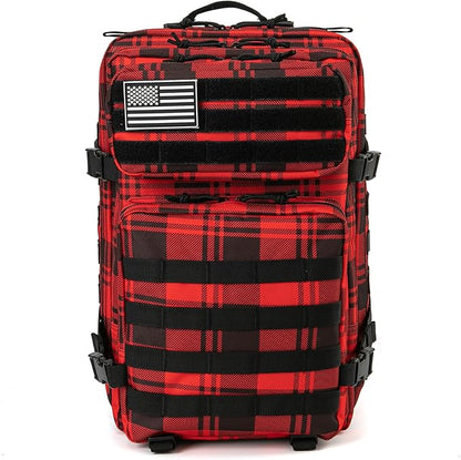 QT&QY 45L Military Tactical Backpacks Molle Army Assault Pack 3 Day Bug Out Bag Hiking Treeking Rucksack…
