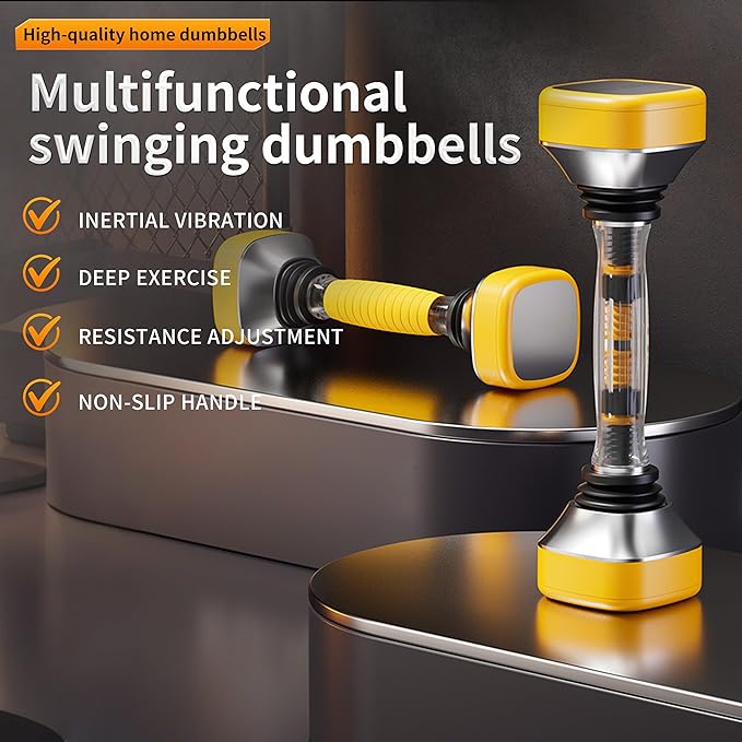 Dynamic Weight Adjustable Dumbbell Set 22-66 lbs,Weight for Full Body Workout, Home Gym Equipment for Men & Women, Adjustable Weight for Arm & Core Training, Chest Exercise Equipment Fitness Dumbbells hazoooo