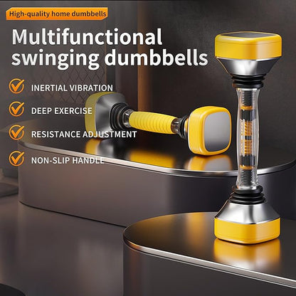 Dynamic Weight Adjustable Dumbbell Set 22-66 lbs,Weight for Full Body Workout, Home Gym Equipment for Men & Women, Adjustable Weight for Arm & Core Training, Chest Exercise Equipment Fitness Dumbbells hazoooo