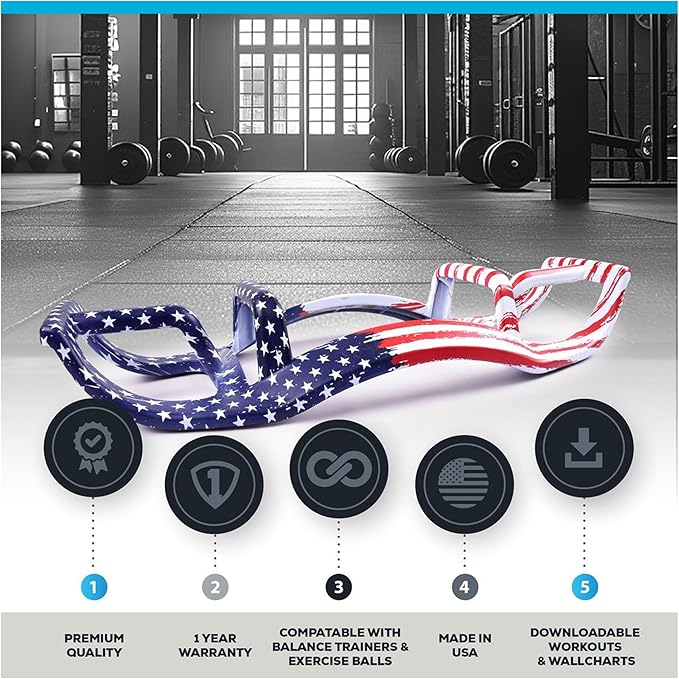BOSU Helm Push Up Bar, Portable Pushup Exercise Equipment for Home Gym Training, Core, Abs and Upper Body Strength Workouts