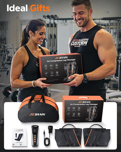 Sequential Air Compression Recovery System : Professional Full Leg Compression Boots for Circulation and Pain Relief - Sequential Device for Muscle Relaxation, Gifts for Athletes, Women, Men