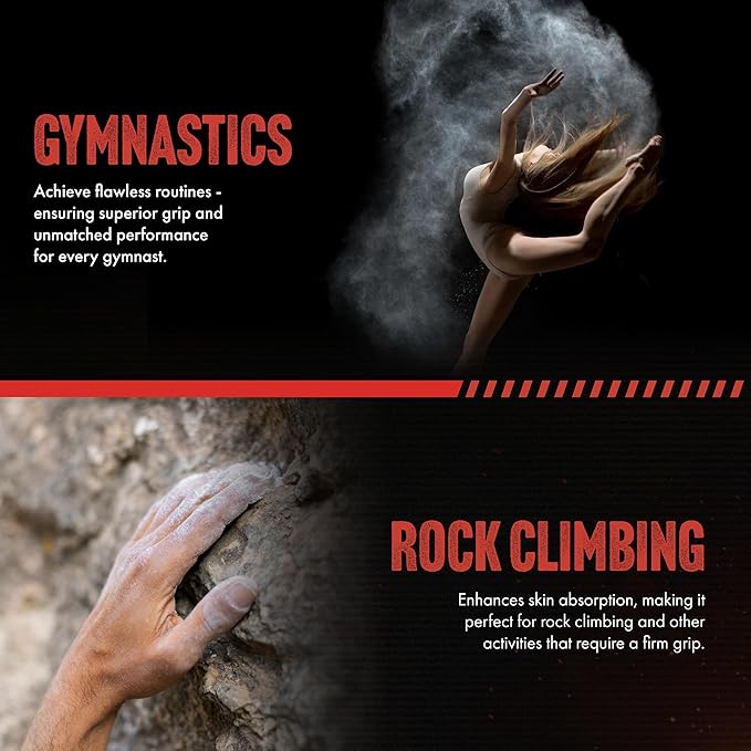STYK Vaulter Magazine - Enhanced Liquid Chalk, No Mess, Work Out Chalk, Grip Boost, for Weightlifting, Gymnastics, Rock Climbing, Bodybuilding, Pole Vault, Crossfit, and More, Liquid Hand Chalk