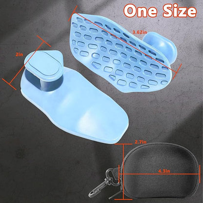Silicone Gym Grips for Weight Lifting,Workout Gloves for Women Men Alternative,Anti Slip Gym Workout Grip,Rubber Gym Hand Grips-Weightlifting Grips Pad for Barbell,Pull Up,Ryptfit,Training