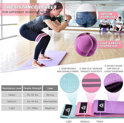 ATENTO 10Pcs Barbell Pad Set with Weight Lifting Belt, Thick Cushion Hip Thrust Pad for Bench Press, Lunges, Workout, Leg Exercise, Squat Bar Pad for Relief Pressure from Neck & Shoulder for Smith machine & Olympic Bars, with 2 Gym Ankle Straps, Hip Re...