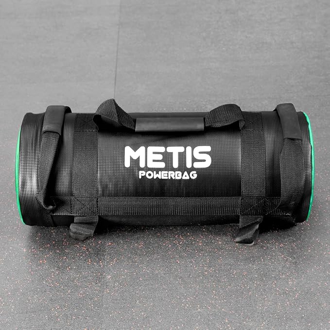 METIS Power Bags – 11lbs to 66lbs | Strength Training Fitness Equipment – Home Exercise and Gym Fitness | Prefilled Powerbag Weights for Powerlifting, Crossfit & MMA
