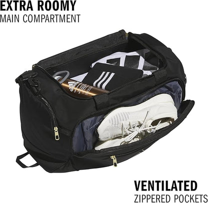 adidas Defender 5 Duffel Bag – Premium Duffle for Sports, Gym & Travel