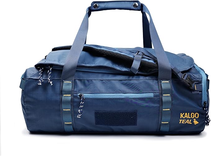 Utility Duffle Bag 40L, Convertible Backpack for Travel, Gym & Commute, Water Repellent