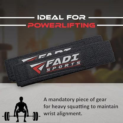 Lifting Wrist Straps for Weightlifting, Bodybuilding, Powerlifting & Deadlifts – 24 Inch Cotton Straps with Padded Neoprene for Strength Training & Grip Support