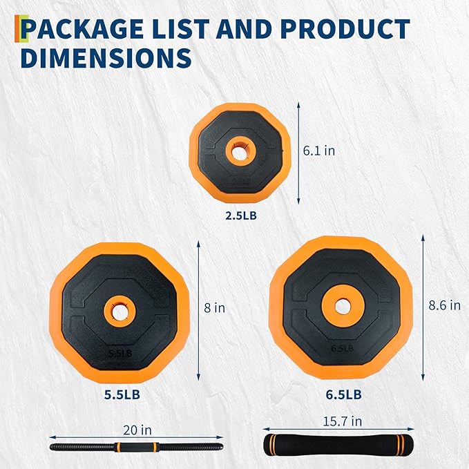 Adjustable Dumbbell Set, 44/66/88 LBS 4-In-1 Home Gym Weights with Connector As Dumbbell, Kettlebell,Barbell for Strength Training, Full Body Workout
