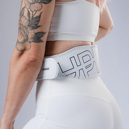 UPPPER Weight Lifting Belt - Double Prong 4” to 2.5” Tapered Premium Lifting Belt for Men and Women - Ultimate Back Support For Weightlifting and Powerlifting | Premium Fitness Gear