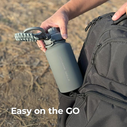ZTAR Insulated Stainless Steel Water Bottle – Compatible with Magsafe usable as Tripod, Leak-Proof, Keeps Drinks cool or warm, For Travel, Gym, and Office, Ideal Gift for Women, Men & Kids, 32 oz