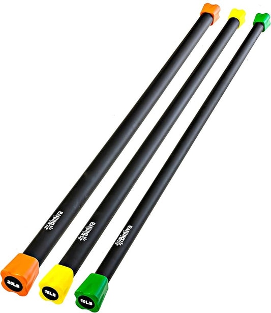 Weighted Bar Set - Weighted Bars for Exercise
