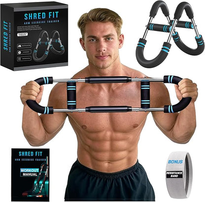 Twister Arm Trainer – Adjustable Forearm Strengthener – Exercise Equipment for Men & Women – Chest Workout Equipment – Portable Detachable –Home Workout Suspension Trainer – 40-90lb