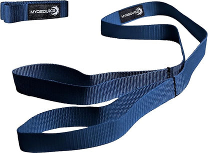 Myosource Kinetic Bands Cheerleading Flexibility Stunt Strap - Improve Stretching and Stunts for Cheer Dance Gymnastics & Physical Therapy – Stocking Stuffers Present for Kids Girls Adults - 12 Colors