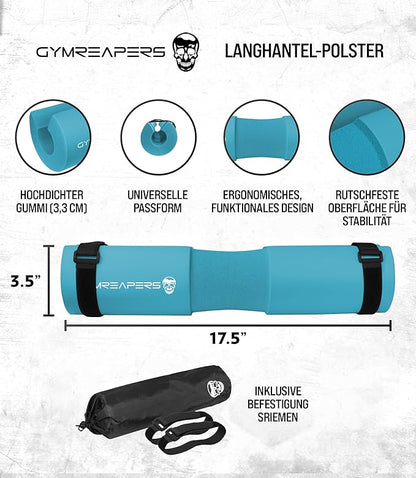 Gymreapers Barbell Squat Pad - Protective Bridge Pad For Hip Thrust, Squats, Lunges - Hip Support, Neck Protection For Bar