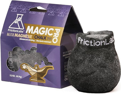 Friction Labs Gym Chalk – Magic Ball, PRO Ball (Chalk Bag Sock) | Non-Toxic Climbing Chalk for Bouldering, Gymnastics & More