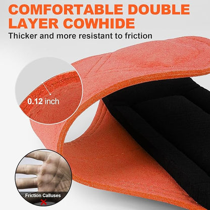Lifting Straps, Weight Lifting Wrist Wraps for Weightlifting, Heavy Powerlifting, Deadlifts, Rows, Pull Ups, Adjustable Neoprene Padded Gym Workout Strength Training Wrist Hooks for Men/Women