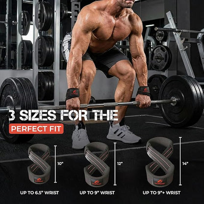 Figure 8 Lifting Strap Padded Deadlift Straps Heavy Duty Weight Lifting Straps Strongman Axle Bar Straps Weightlifting Wrist Wraps