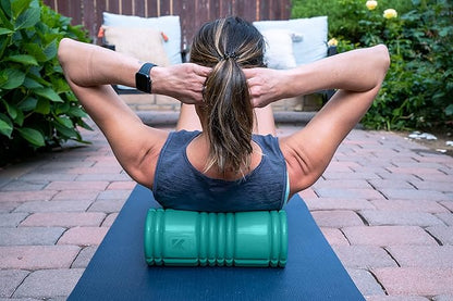 TriggerPoint Grid 1.0 Foam Roller - 13" Multi-Density Massage Roller for Deep Tissue & Muscle Recovery - Relieves Tight, Sore Muscles & Kinks, Improves Mobility & Circulation - Targets Key Body Parts