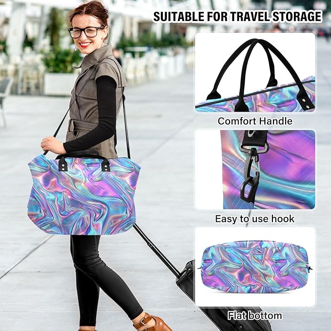 senya Weekender Bags Travel Duffel Gym Bag Trendy Y2k Style Carry on Overnight Tote Bag with Toiletry Bag for Airplane Travel Trip Gym Yoga, g366817174p1006c1071s2442
