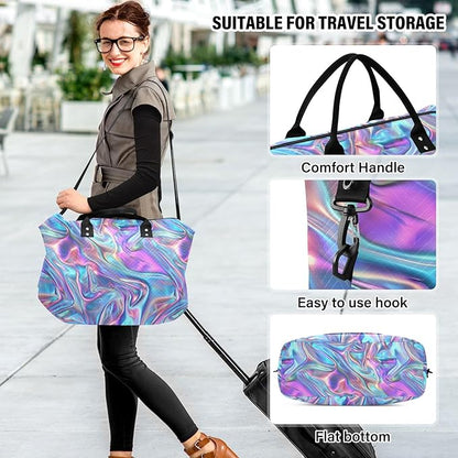 senya Weekender Bags Travel Duffel Gym Bag Trendy Y2k Style Carry on Overnight Tote Bag with Toiletry Bag for Airplane Travel Trip Gym Yoga, g366817174p1006c1071s2442